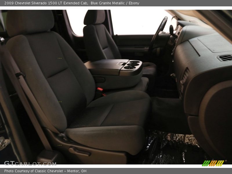 Blue Granite Metallic / Ebony 2009 Chevrolet Silverado 1500 LT Extended Cab