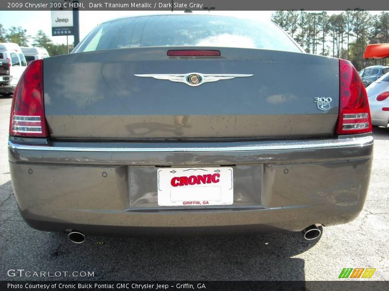 Dark Titanium Metallic / Dark Slate Gray 2009 Chrysler 300 C HEMI