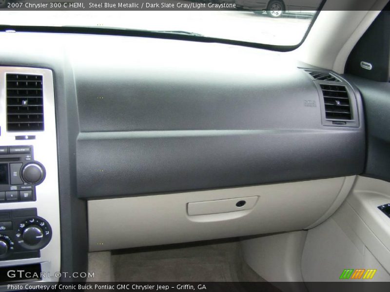 Steel Blue Metallic / Dark Slate Gray/Light Graystone 2007 Chrysler 300 C HEMI