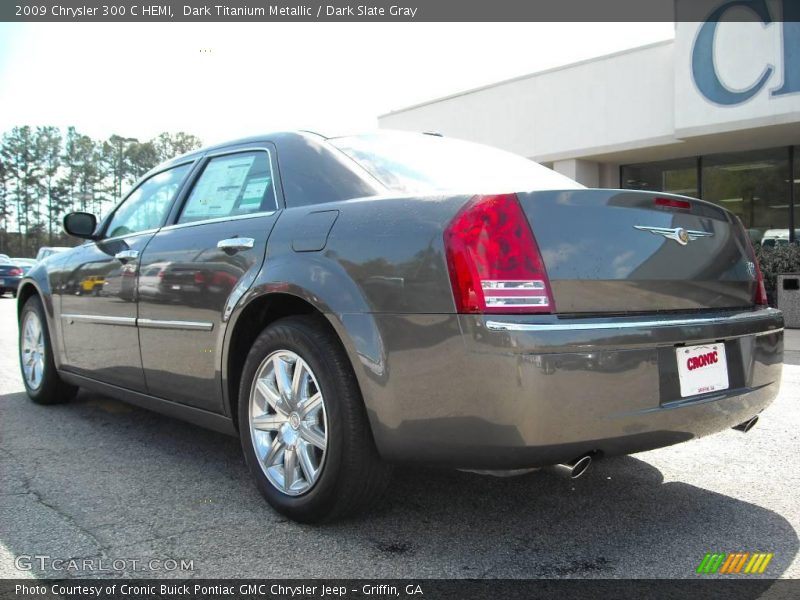 Dark Titanium Metallic / Dark Slate Gray 2009 Chrysler 300 C HEMI