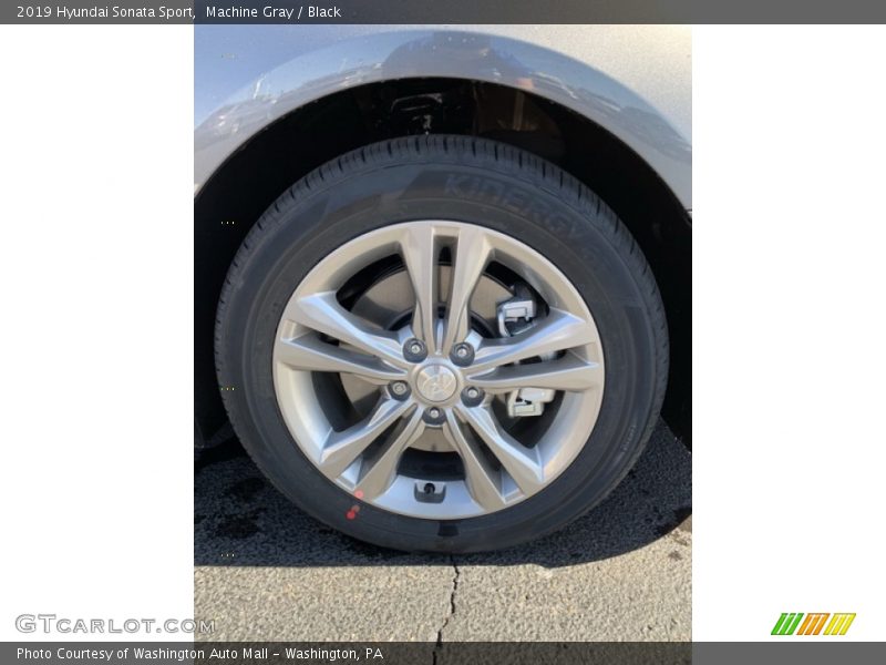 Machine Gray / Black 2019 Hyundai Sonata Sport