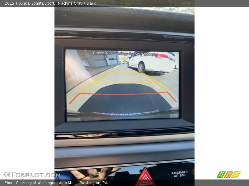 Machine Gray / Black 2019 Hyundai Sonata Sport