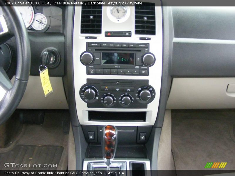 Steel Blue Metallic / Dark Slate Gray/Light Graystone 2007 Chrysler 300 C HEMI