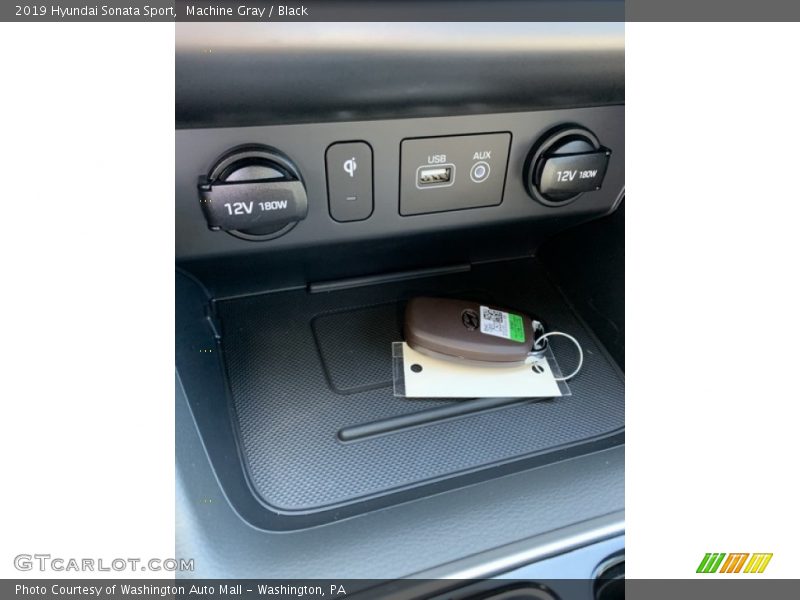 Machine Gray / Black 2019 Hyundai Sonata Sport