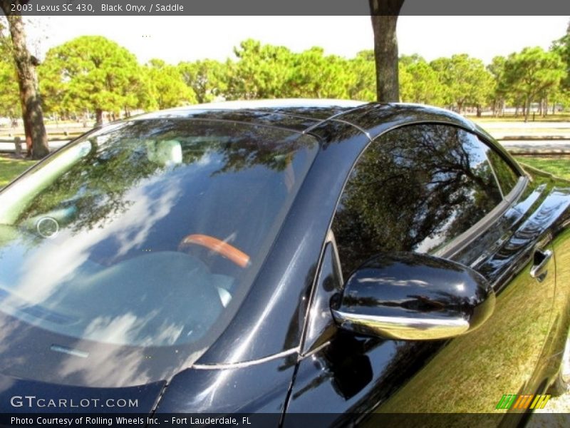 Black Onyx / Saddle 2003 Lexus SC 430