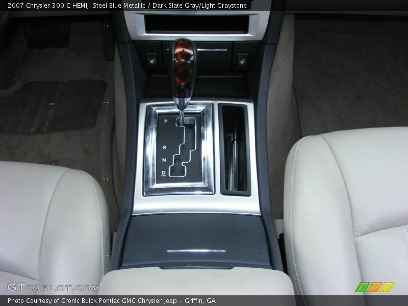 Steel Blue Metallic / Dark Slate Gray/Light Graystone 2007 Chrysler 300 C HEMI