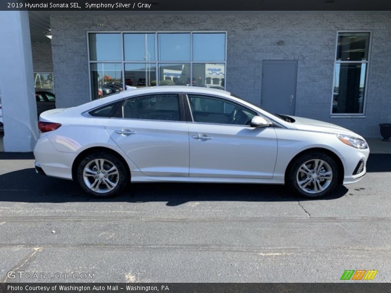Symphony Silver / Gray 2019 Hyundai Sonata SEL