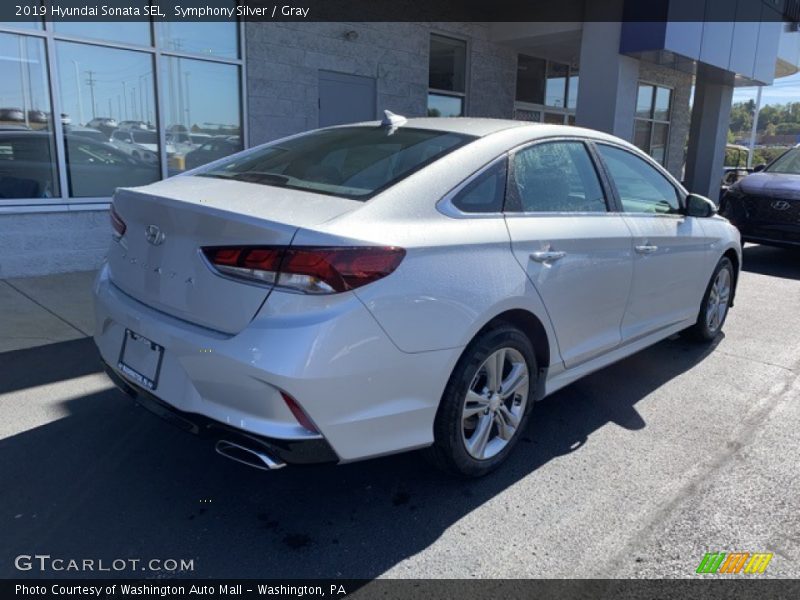 Symphony Silver / Gray 2019 Hyundai Sonata SEL