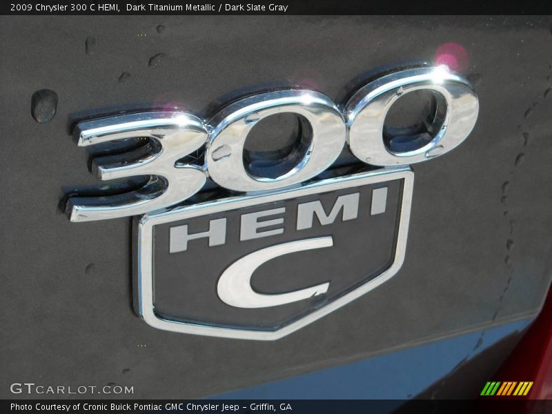 Dark Titanium Metallic / Dark Slate Gray 2009 Chrysler 300 C HEMI