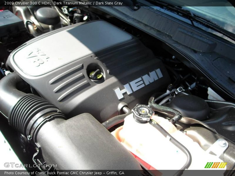 Dark Titanium Metallic / Dark Slate Gray 2009 Chrysler 300 C HEMI