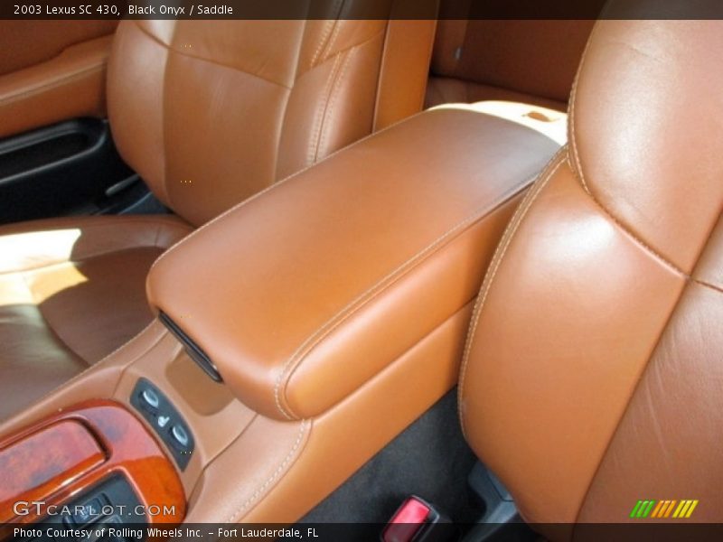 Black Onyx / Saddle 2003 Lexus SC 430