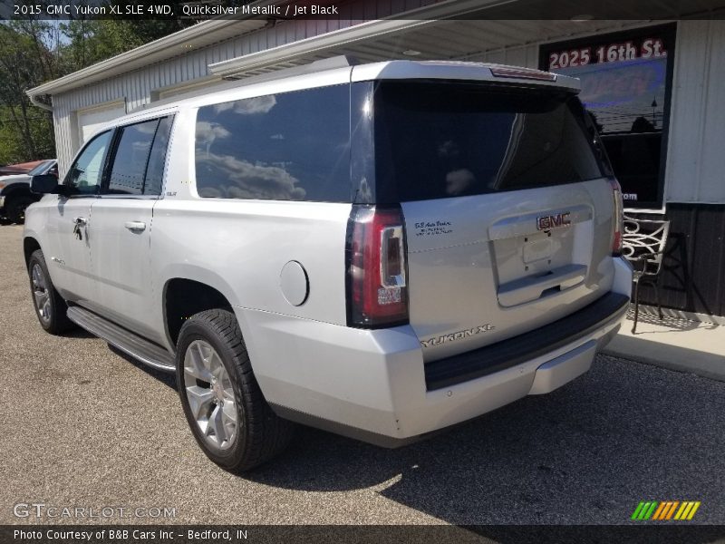 Quicksilver Metallic / Jet Black 2015 GMC Yukon XL SLE 4WD