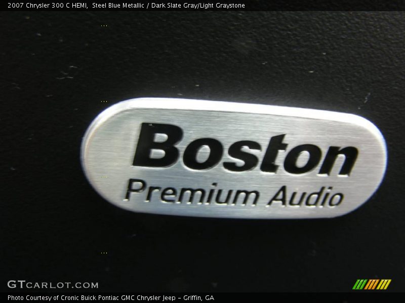 Steel Blue Metallic / Dark Slate Gray/Light Graystone 2007 Chrysler 300 C HEMI