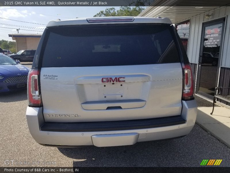 Quicksilver Metallic / Jet Black 2015 GMC Yukon XL SLE 4WD
