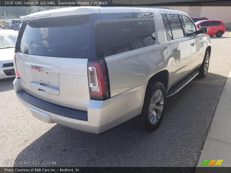 Quicksilver Metallic / Jet Black 2015 GMC Yukon XL SLE 4WD
