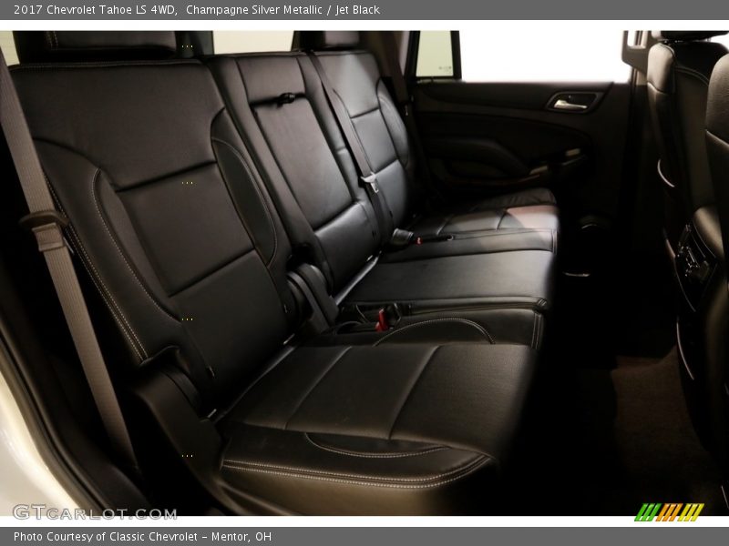 Champagne Silver Metallic / Jet Black 2017 Chevrolet Tahoe LS 4WD