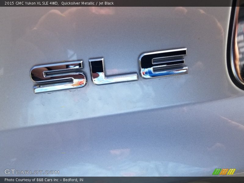 Quicksilver Metallic / Jet Black 2015 GMC Yukon XL SLE 4WD