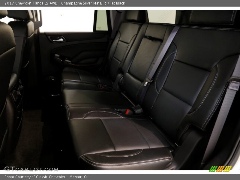 Champagne Silver Metallic / Jet Black 2017 Chevrolet Tahoe LS 4WD
