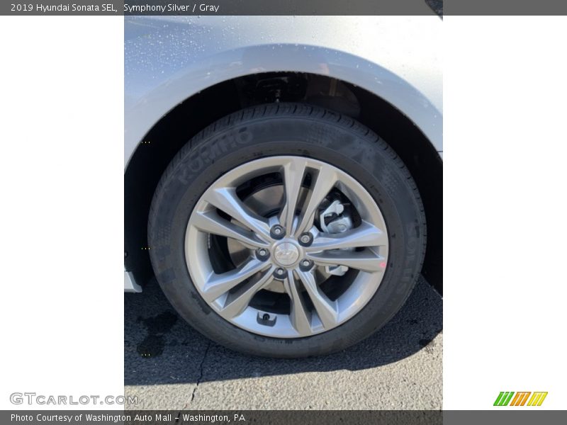Symphony Silver / Gray 2019 Hyundai Sonata SEL