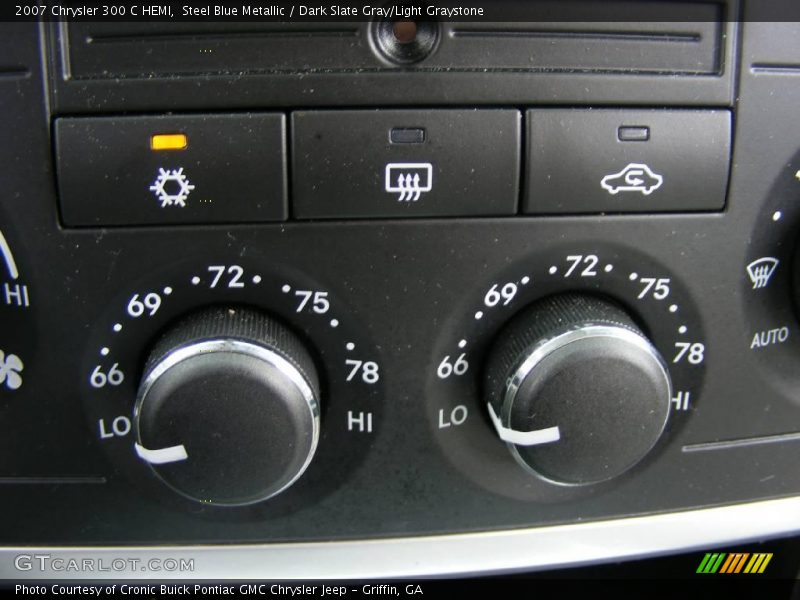 Steel Blue Metallic / Dark Slate Gray/Light Graystone 2007 Chrysler 300 C HEMI