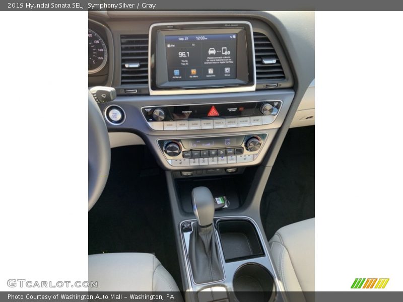 Symphony Silver / Gray 2019 Hyundai Sonata SEL