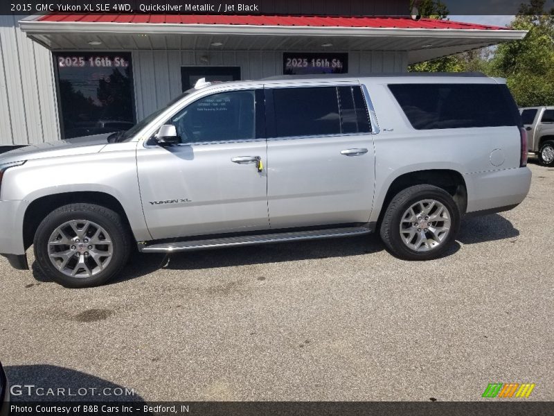 Quicksilver Metallic / Jet Black 2015 GMC Yukon XL SLE 4WD