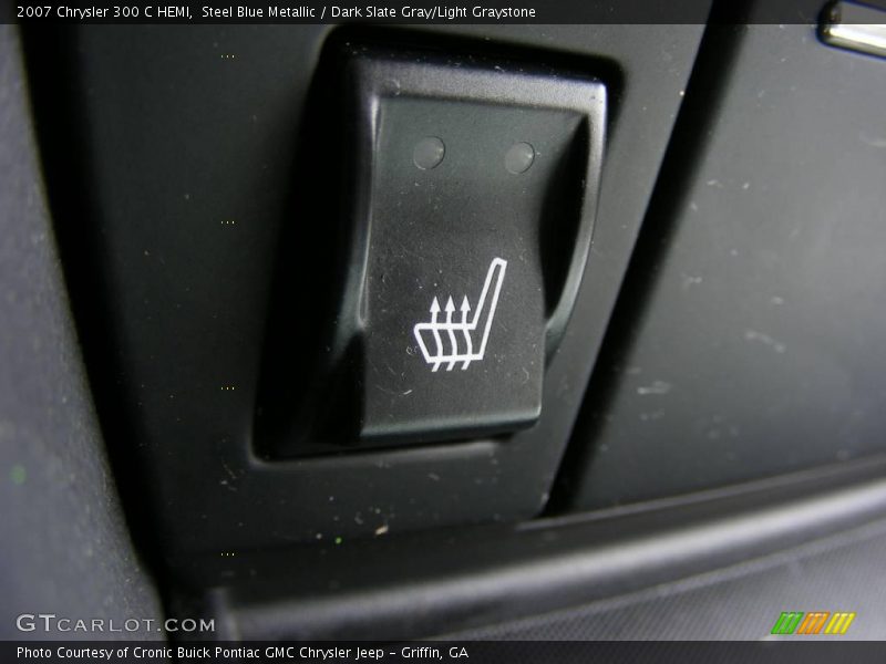 Steel Blue Metallic / Dark Slate Gray/Light Graystone 2007 Chrysler 300 C HEMI