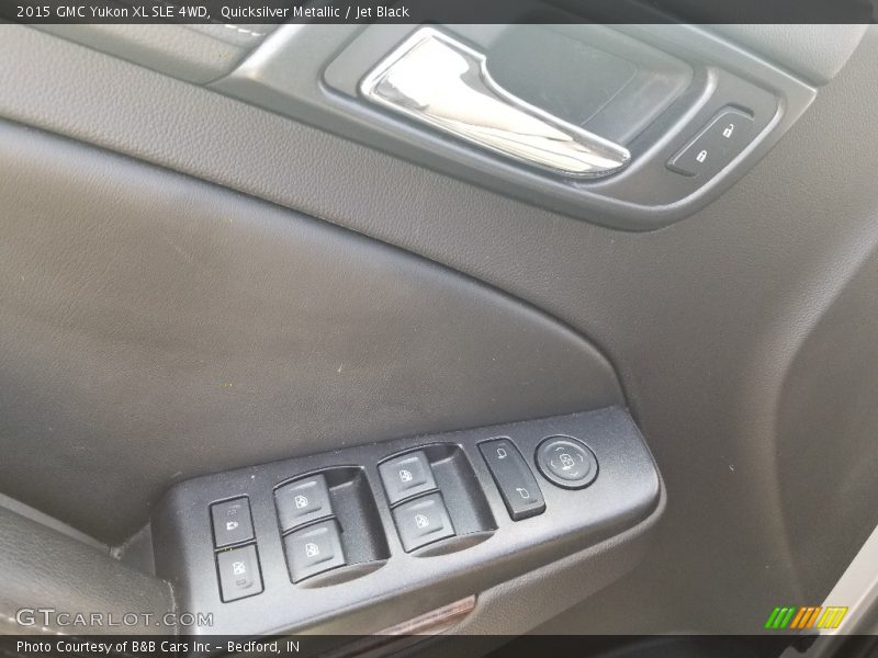 Quicksilver Metallic / Jet Black 2015 GMC Yukon XL SLE 4WD