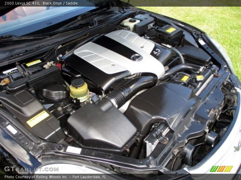Black Onyx / Saddle 2003 Lexus SC 430