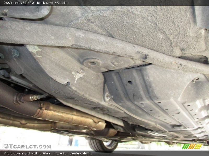 Black Onyx / Saddle 2003 Lexus SC 430
