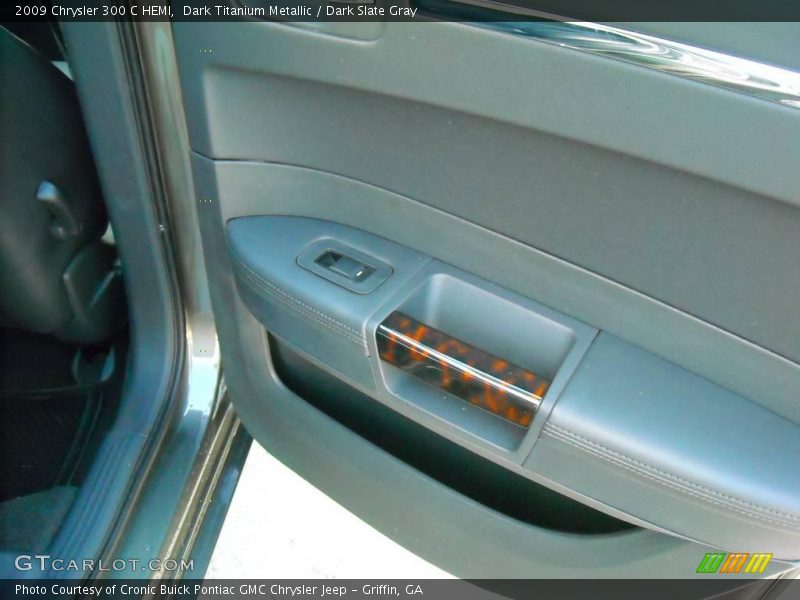 Dark Titanium Metallic / Dark Slate Gray 2009 Chrysler 300 C HEMI