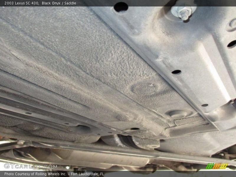 Black Onyx / Saddle 2003 Lexus SC 430