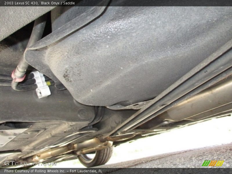 Black Onyx / Saddle 2003 Lexus SC 430