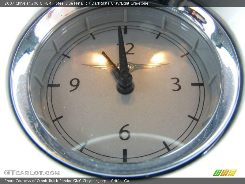 Steel Blue Metallic / Dark Slate Gray/Light Graystone 2007 Chrysler 300 C HEMI