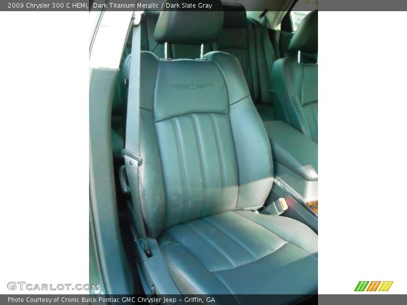 Dark Titanium Metallic / Dark Slate Gray 2009 Chrysler 300 C HEMI
