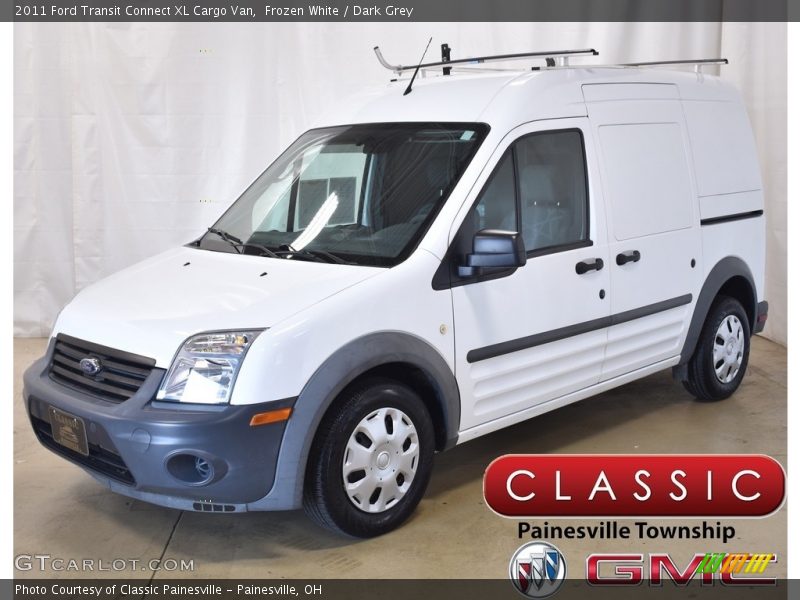Frozen White / Dark Grey 2011 Ford Transit Connect XL Cargo Van