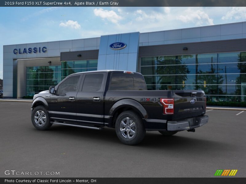 Agate Black / Earth Gray 2019 Ford F150 XLT SuperCrew 4x4