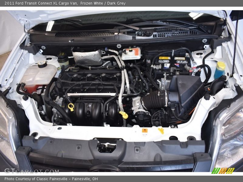 Frozen White / Dark Grey 2011 Ford Transit Connect XL Cargo Van
