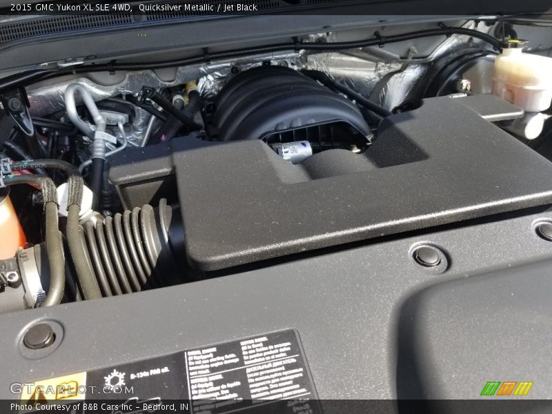Quicksilver Metallic / Jet Black 2015 GMC Yukon XL SLE 4WD