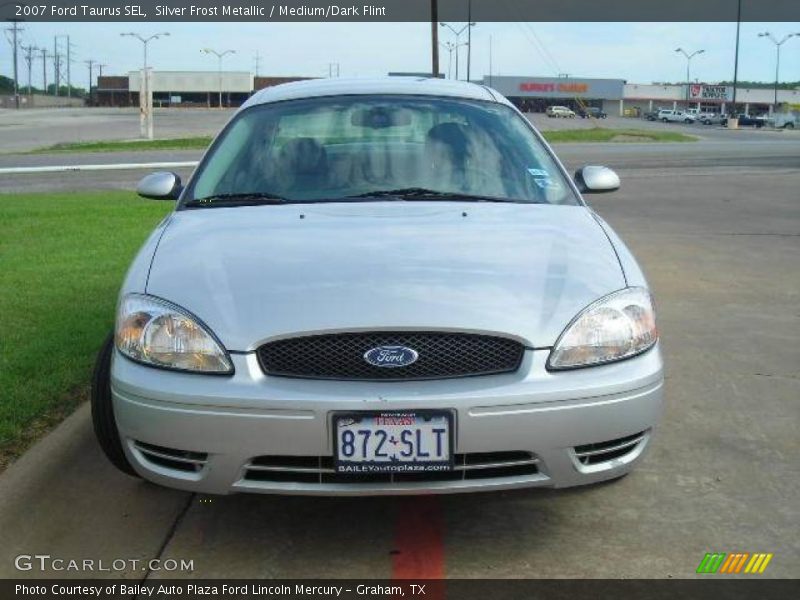 Silver Frost Metallic / Medium/Dark Flint 2007 Ford Taurus SEL