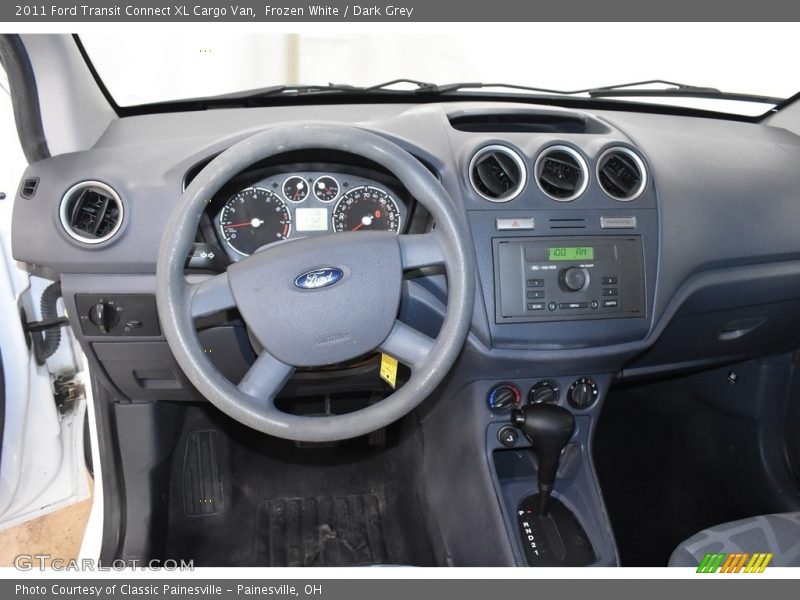 Frozen White / Dark Grey 2011 Ford Transit Connect XL Cargo Van