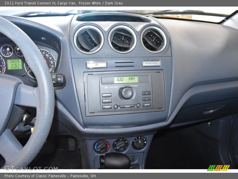 Frozen White / Dark Grey 2011 Ford Transit Connect XL Cargo Van