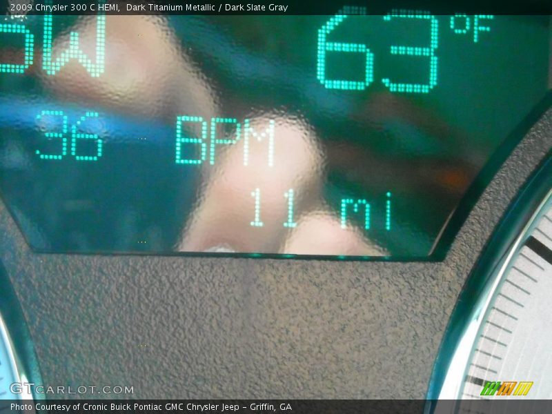 Dark Titanium Metallic / Dark Slate Gray 2009 Chrysler 300 C HEMI
