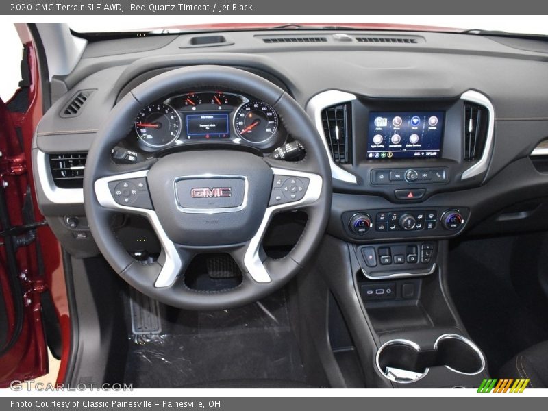 Red Quartz Tintcoat / Jet Black 2020 GMC Terrain SLE AWD