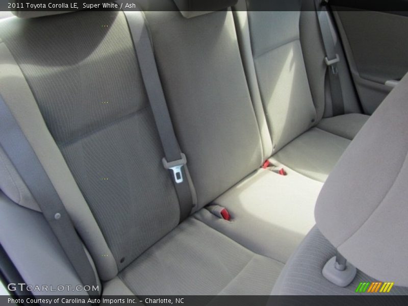 Super White / Ash 2011 Toyota Corolla LE