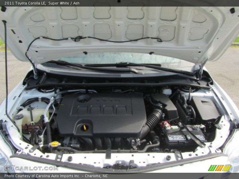 Super White / Ash 2011 Toyota Corolla LE