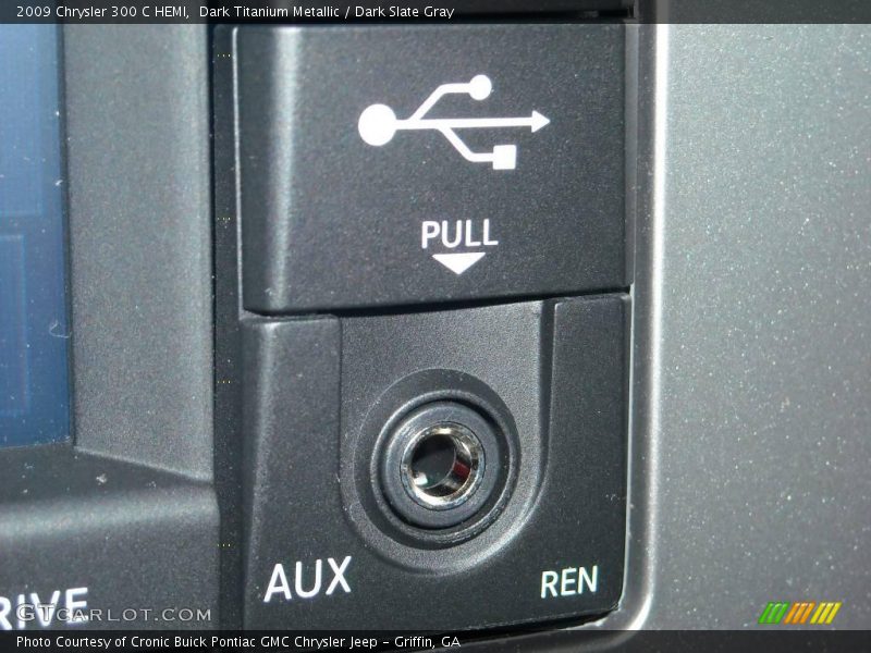 Dark Titanium Metallic / Dark Slate Gray 2009 Chrysler 300 C HEMI