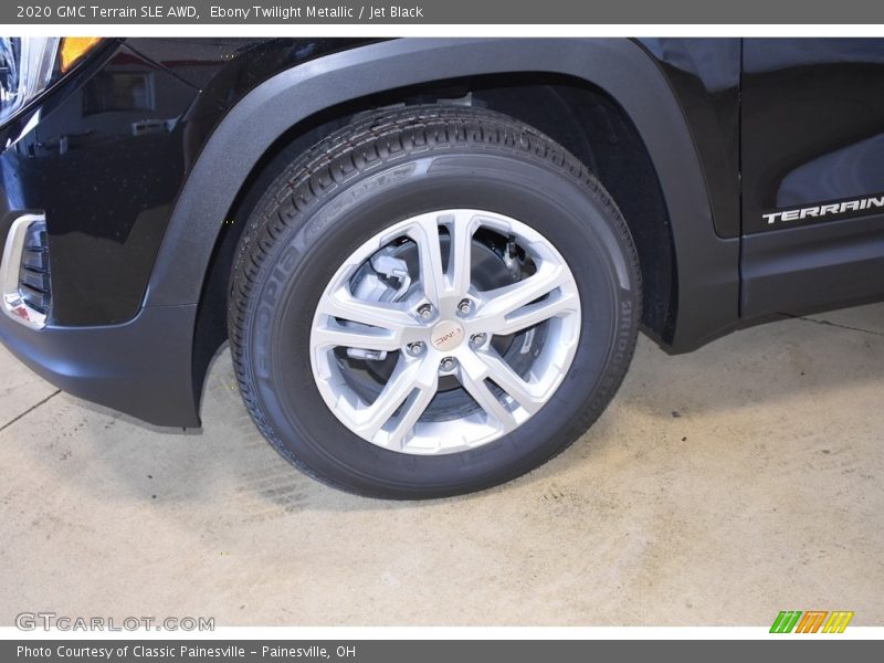 Ebony Twilight Metallic / Jet Black 2020 GMC Terrain SLE AWD
