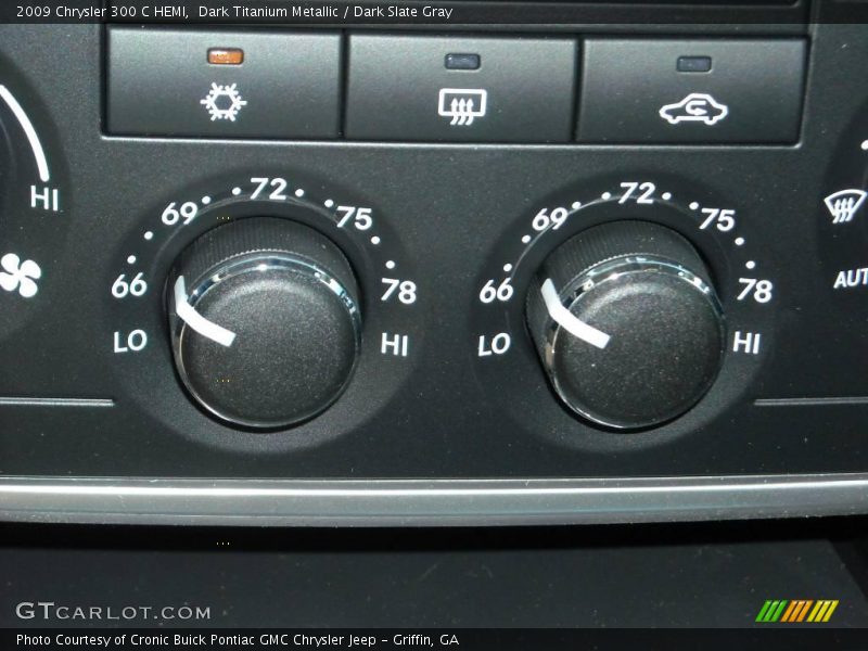 Dark Titanium Metallic / Dark Slate Gray 2009 Chrysler 300 C HEMI