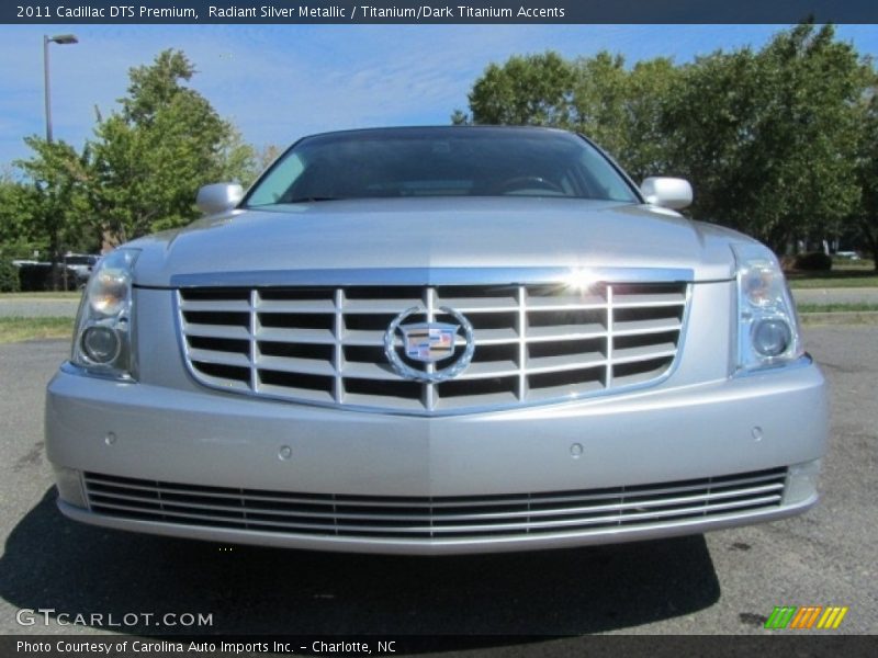 Radiant Silver Metallic / Titanium/Dark Titanium Accents 2011 Cadillac DTS Premium